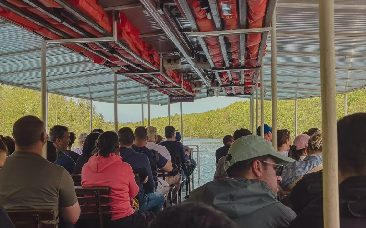 plitvice lakes ferry