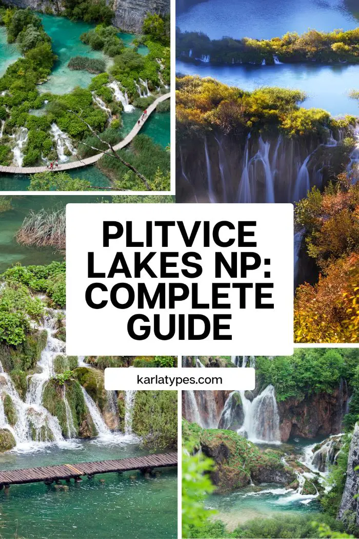 plitvice lakes guide