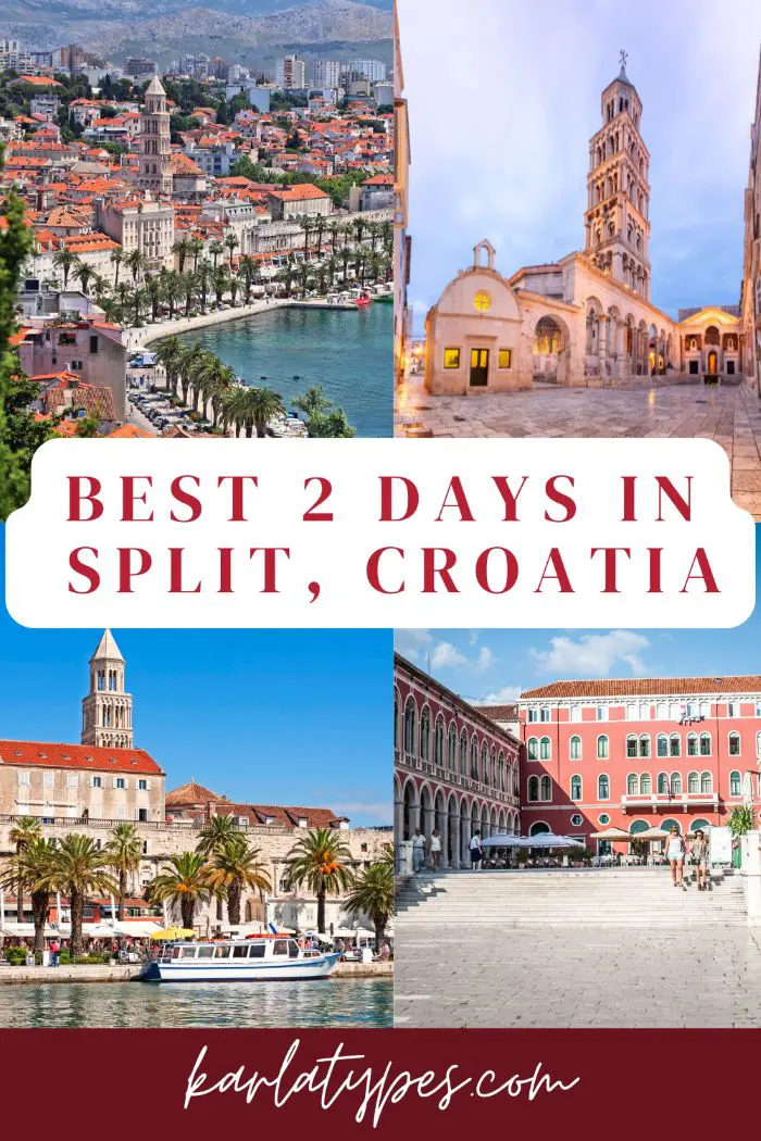 2-day itinerary for split