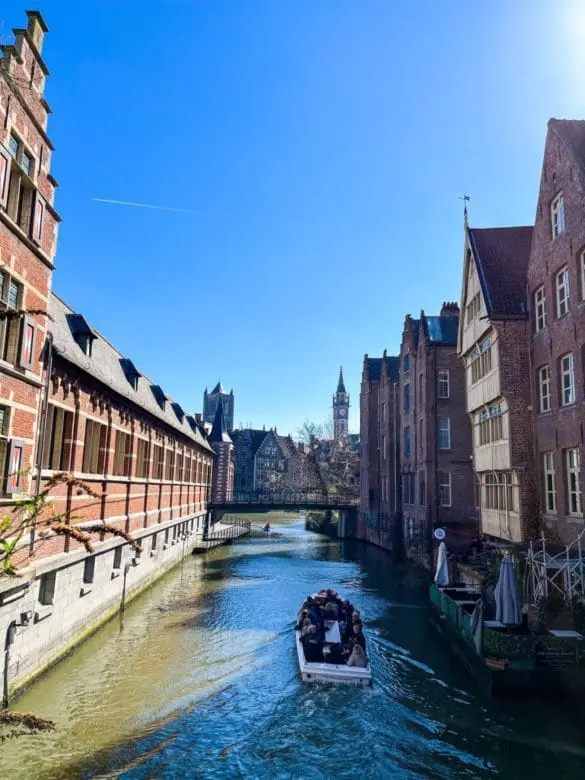 Boat tour Ghent