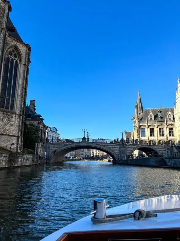 Boat tour Ghent