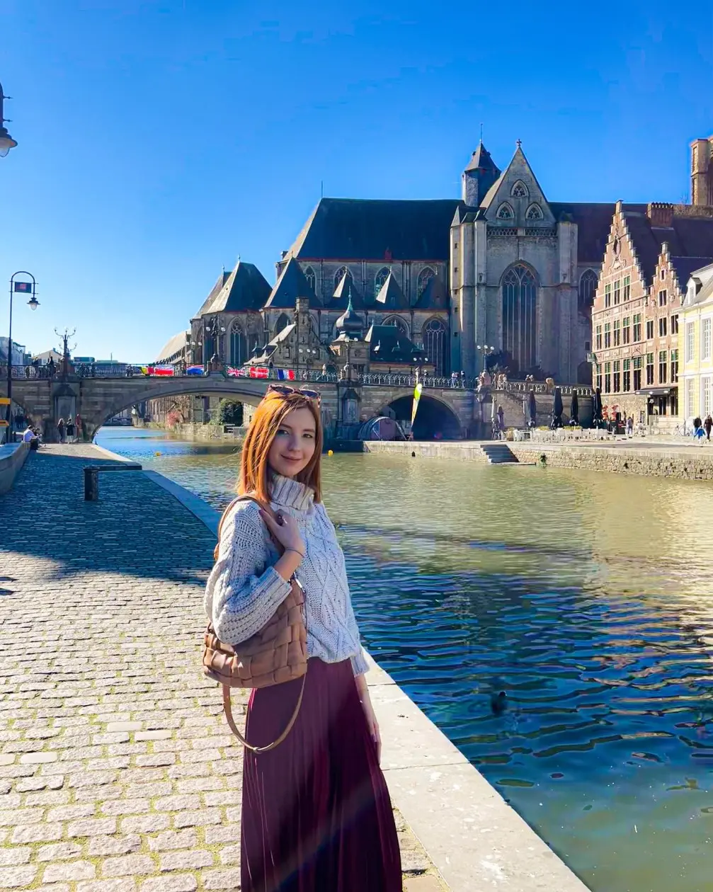 one day in Ghent - walk along the canals