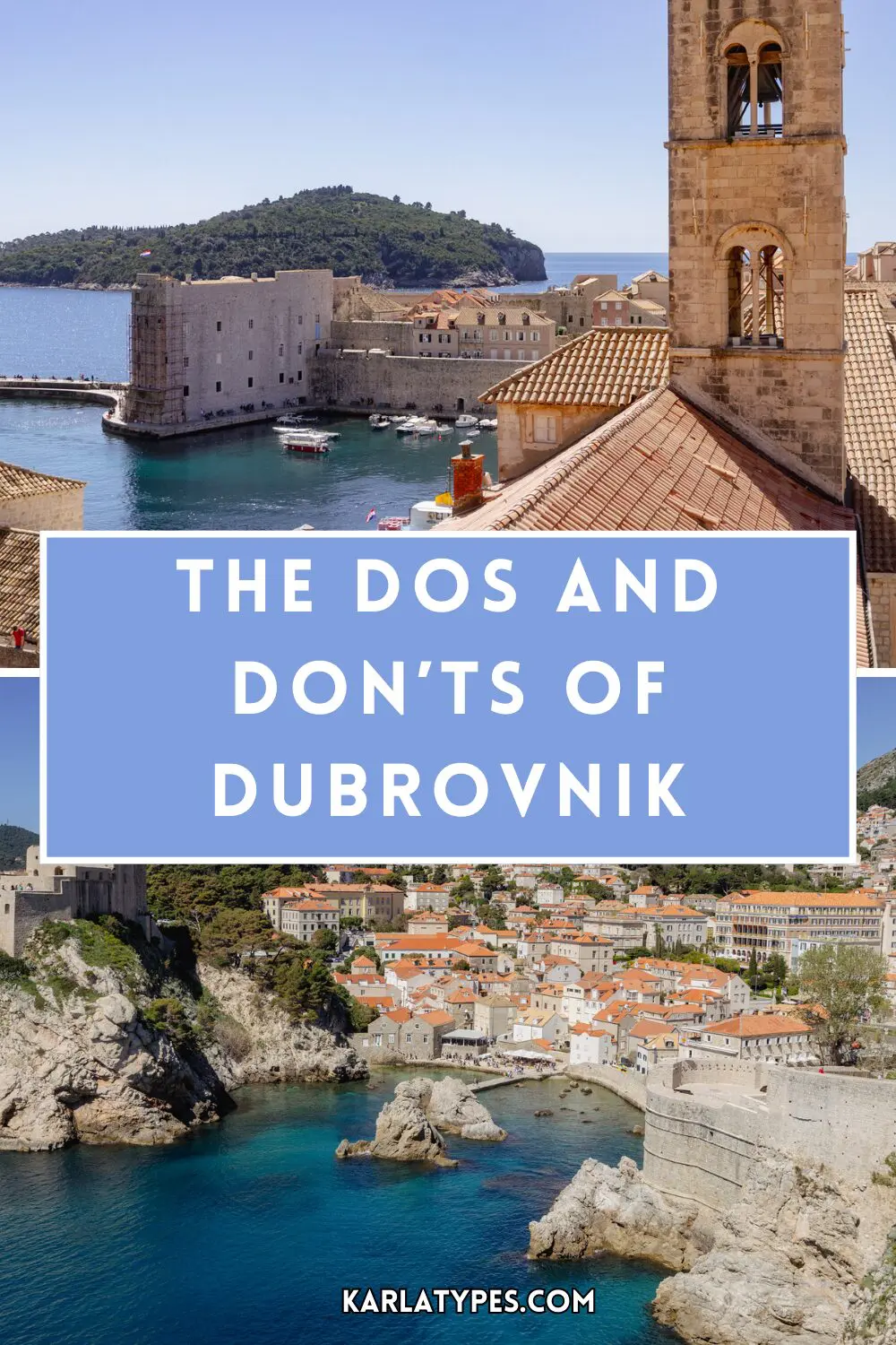 dos and donts dubrovnik