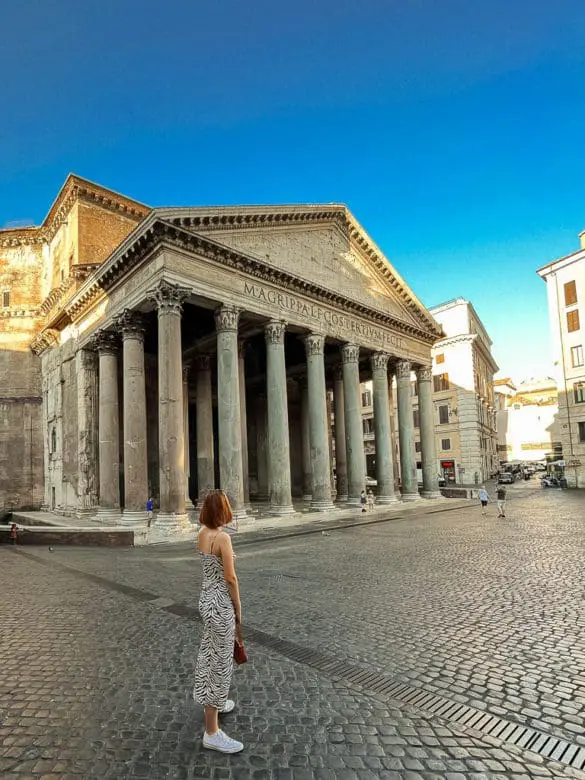 Rome walking tour Pantheon