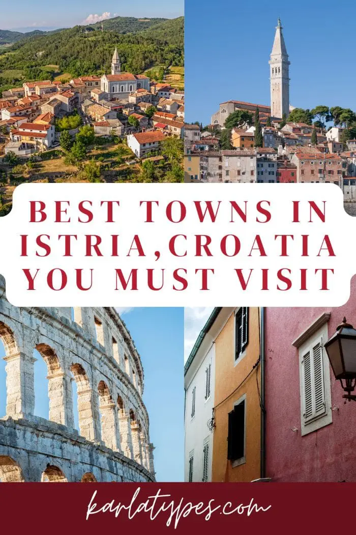istria croatia best towns