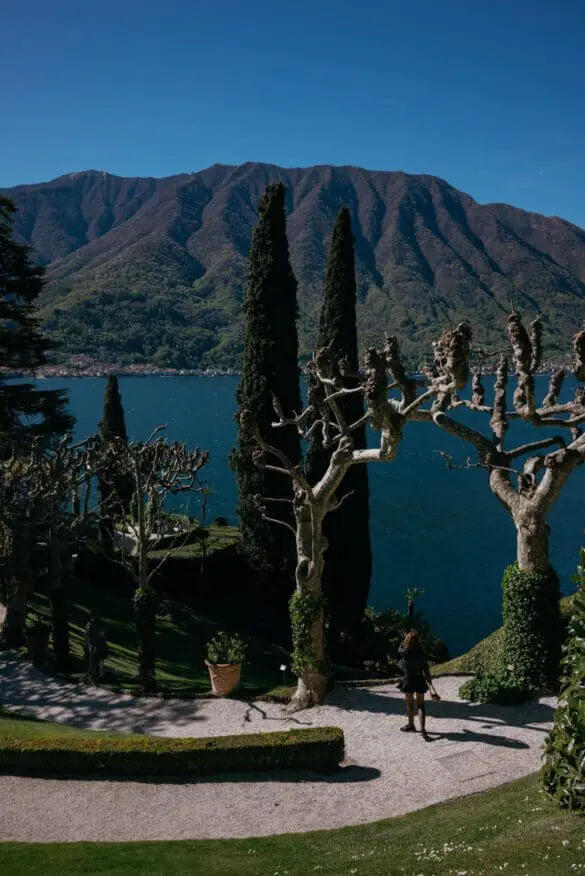 Villa on lake Como