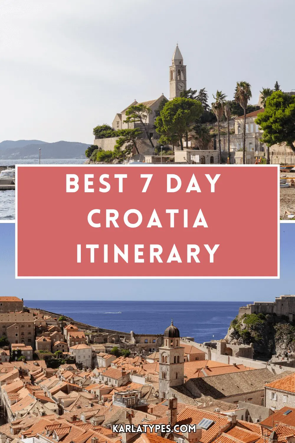 croatia 7-day itinerary