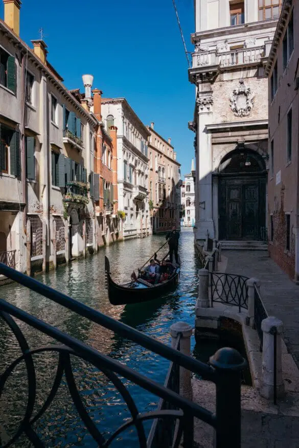 Venice gondola ride