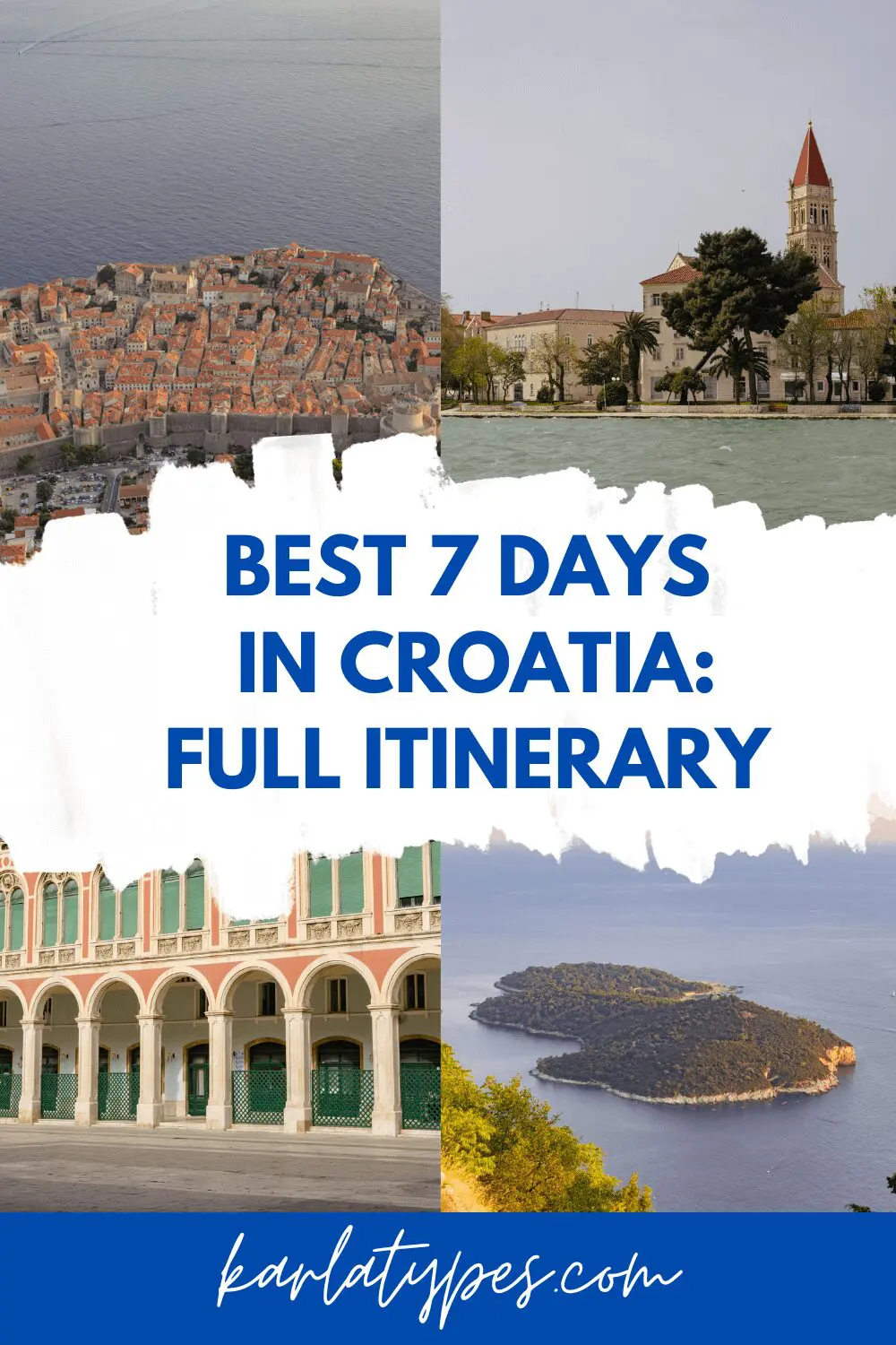 croatia 7-day itinerary
