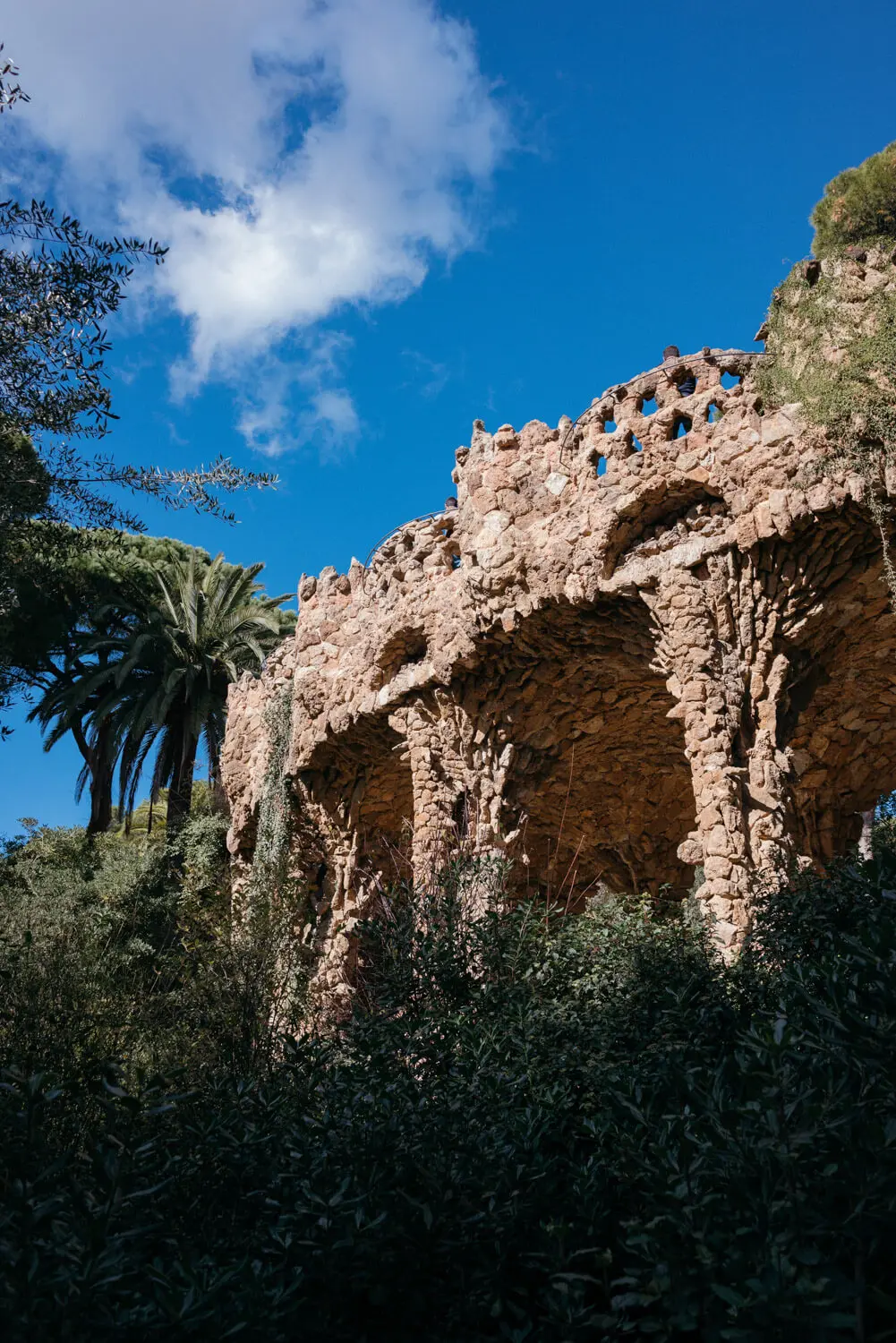 barcelona park guell