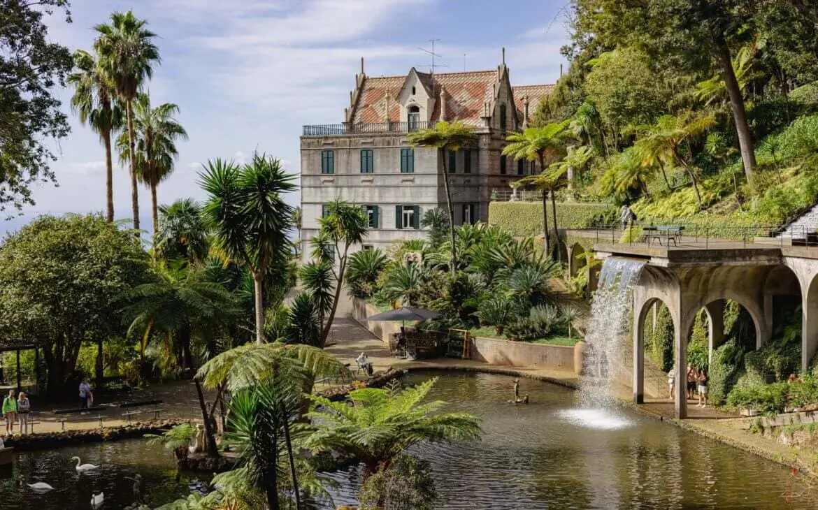 Funchal Madeira monte palace garden