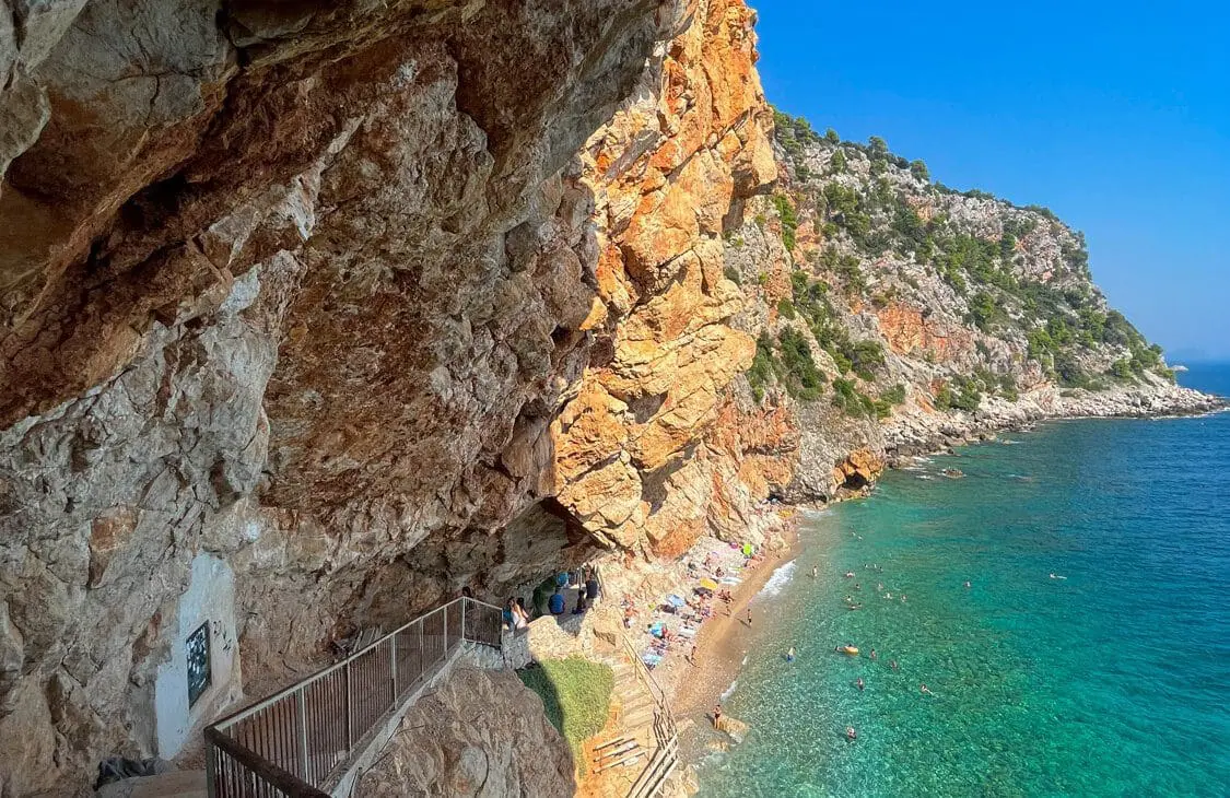 dubrovnik beach croatia travel