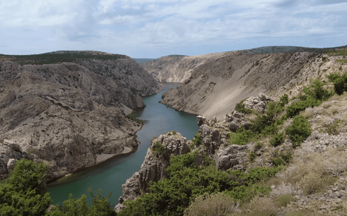 canyon zrmanja river