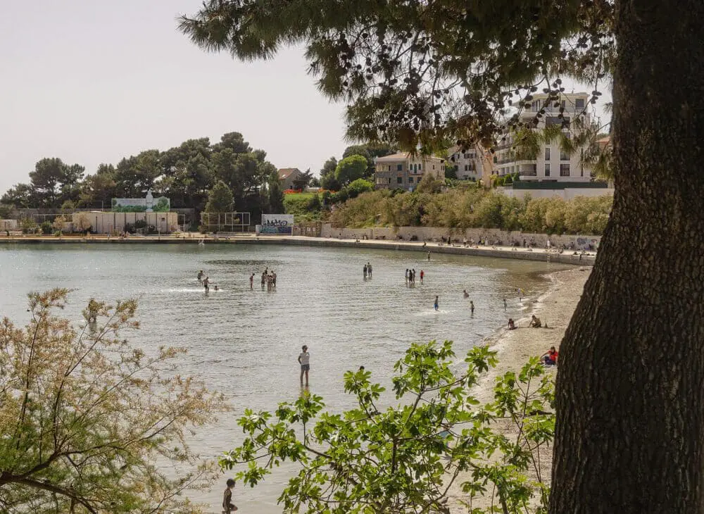 beaches in split