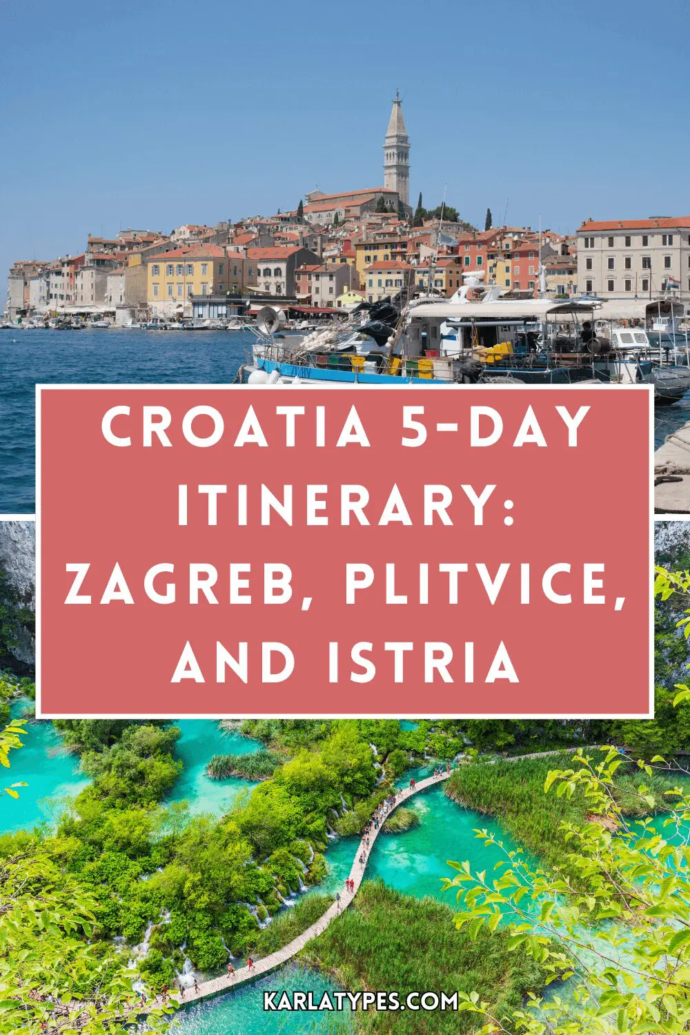 itinerary for croatia 5 days