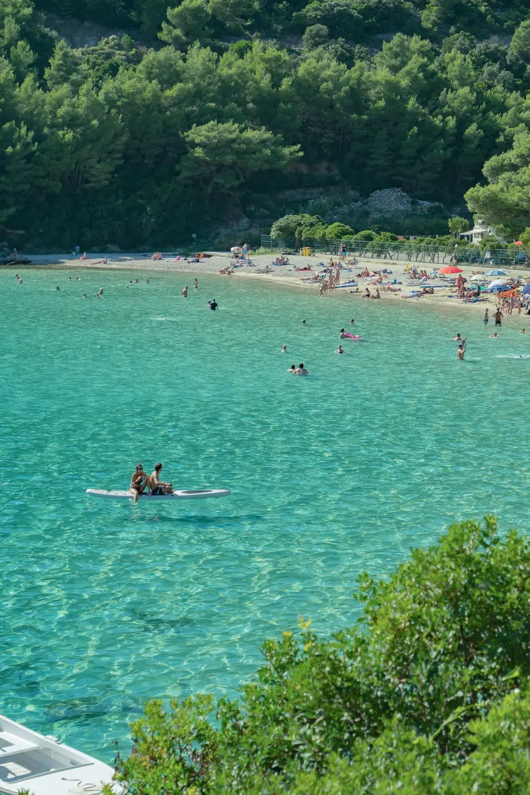 Ston peljesac, Prapratno beach