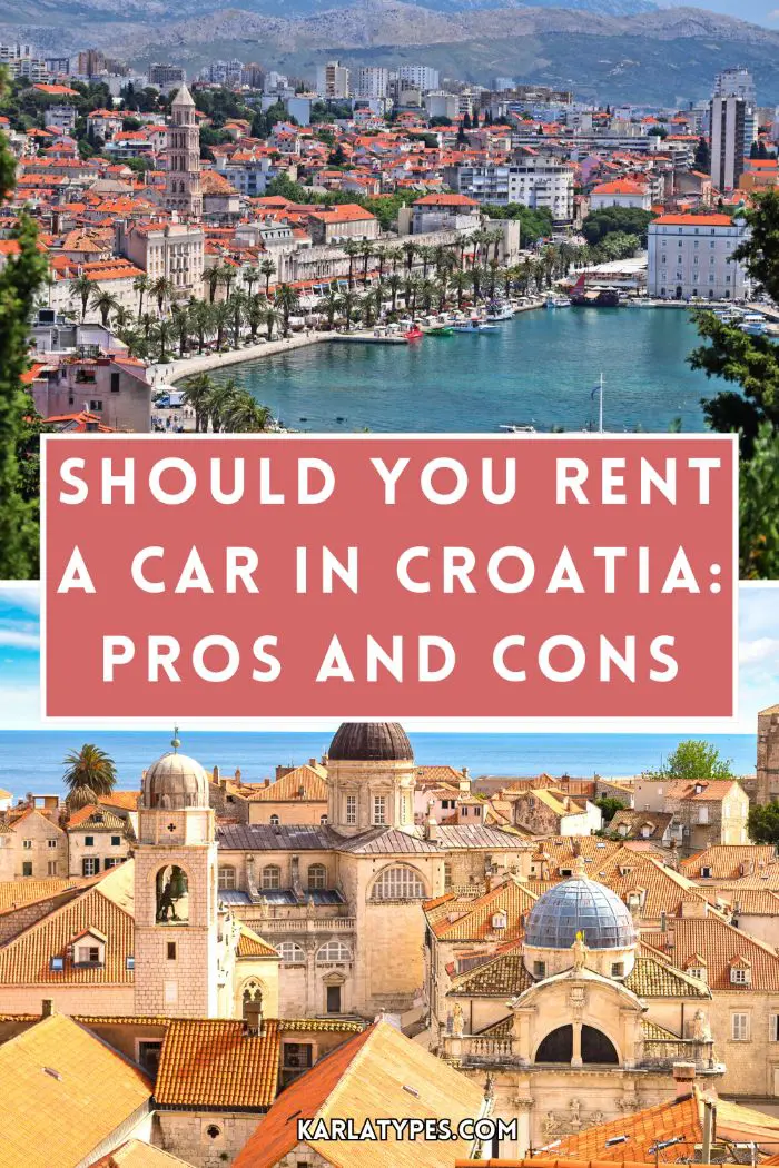 rent a car guide in Croatia