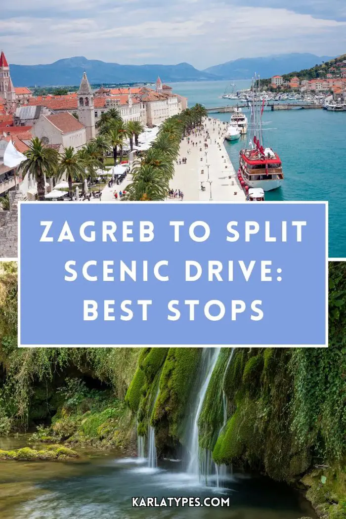 zagreb to split drive