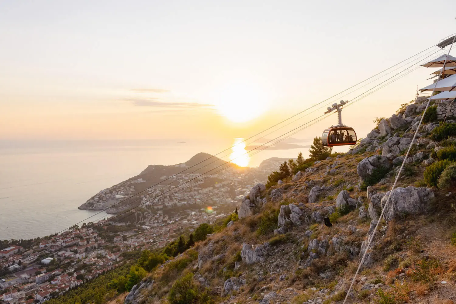 DUBROVNIK CABLE CAR - MOUNT SRĐ