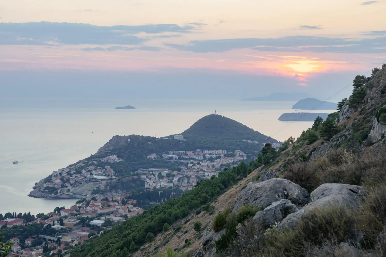 DUBROVNIK CABLE CAR - MOUNT SRĐ
