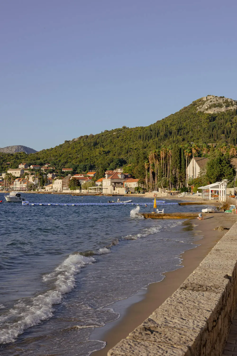 beaches on lopud - dominican monastery