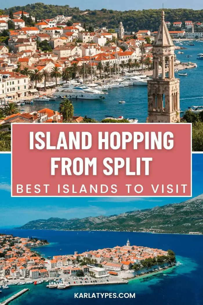 island hopping from split