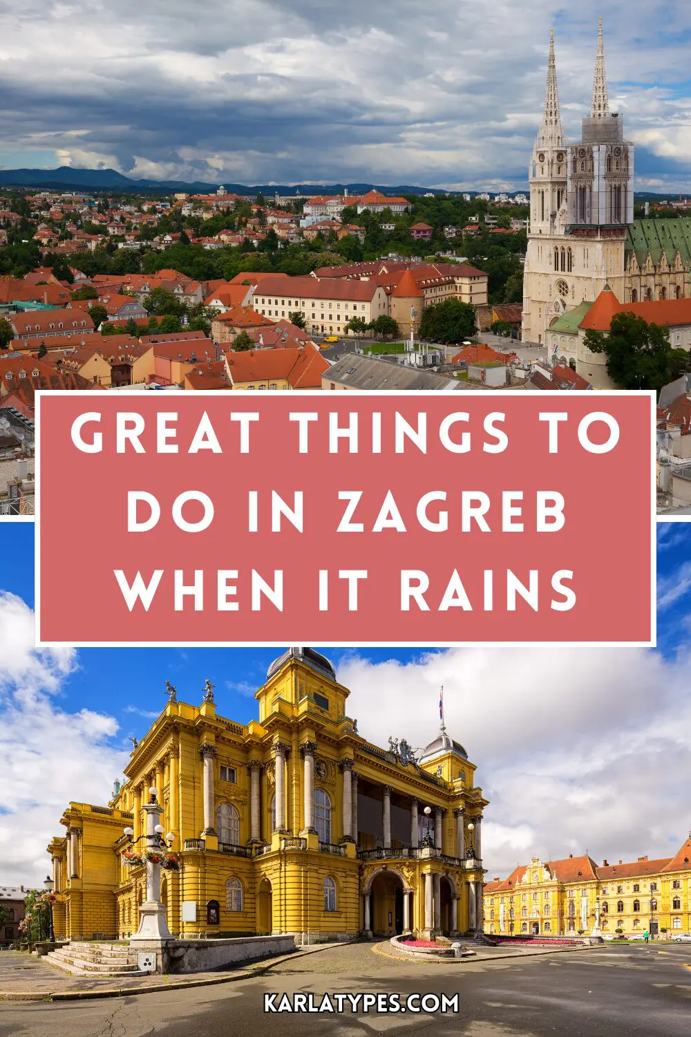 zagreb when it rains