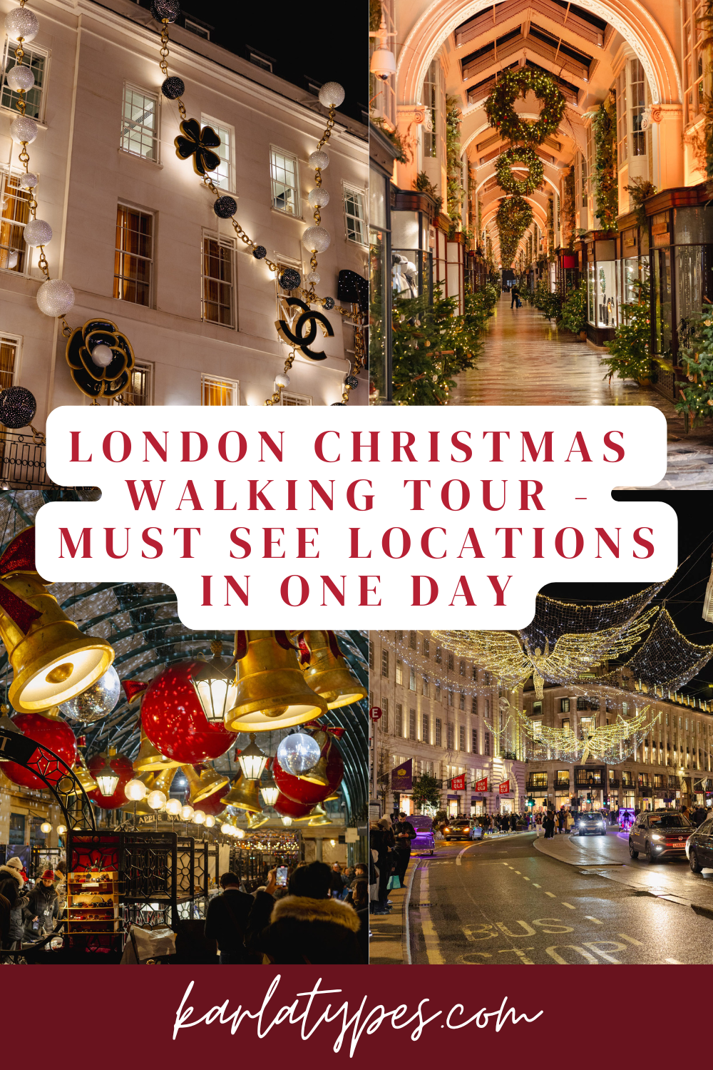 LONDON CHRISTMAS WALKING TOUR