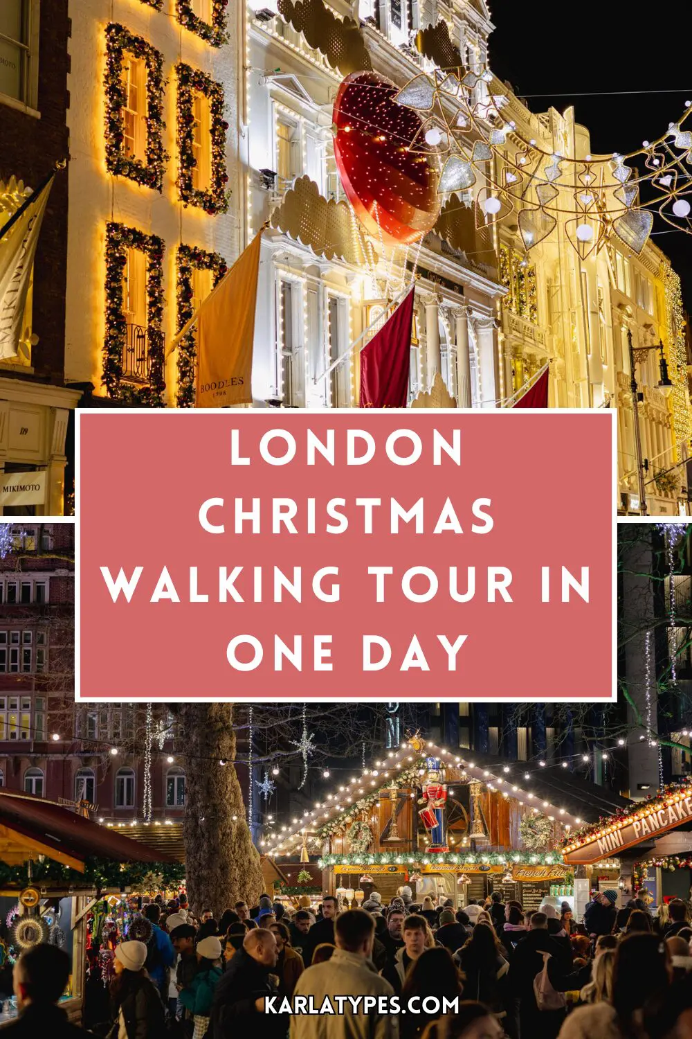 LONDON CHRISTMAS WALKING TOUR