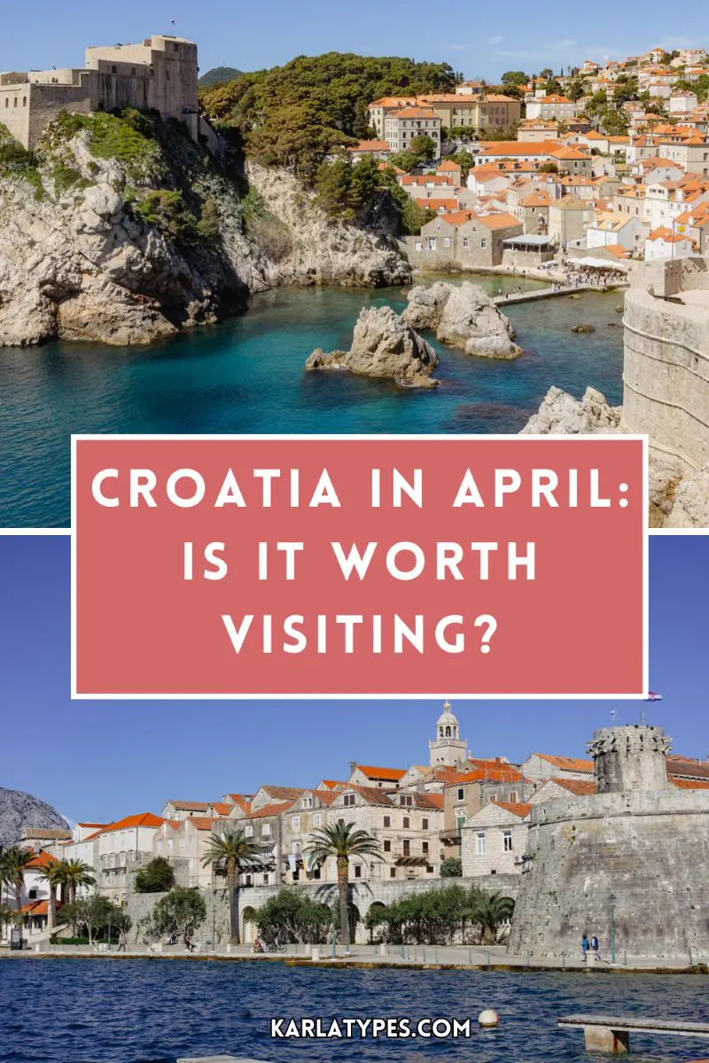 croatia in april guide