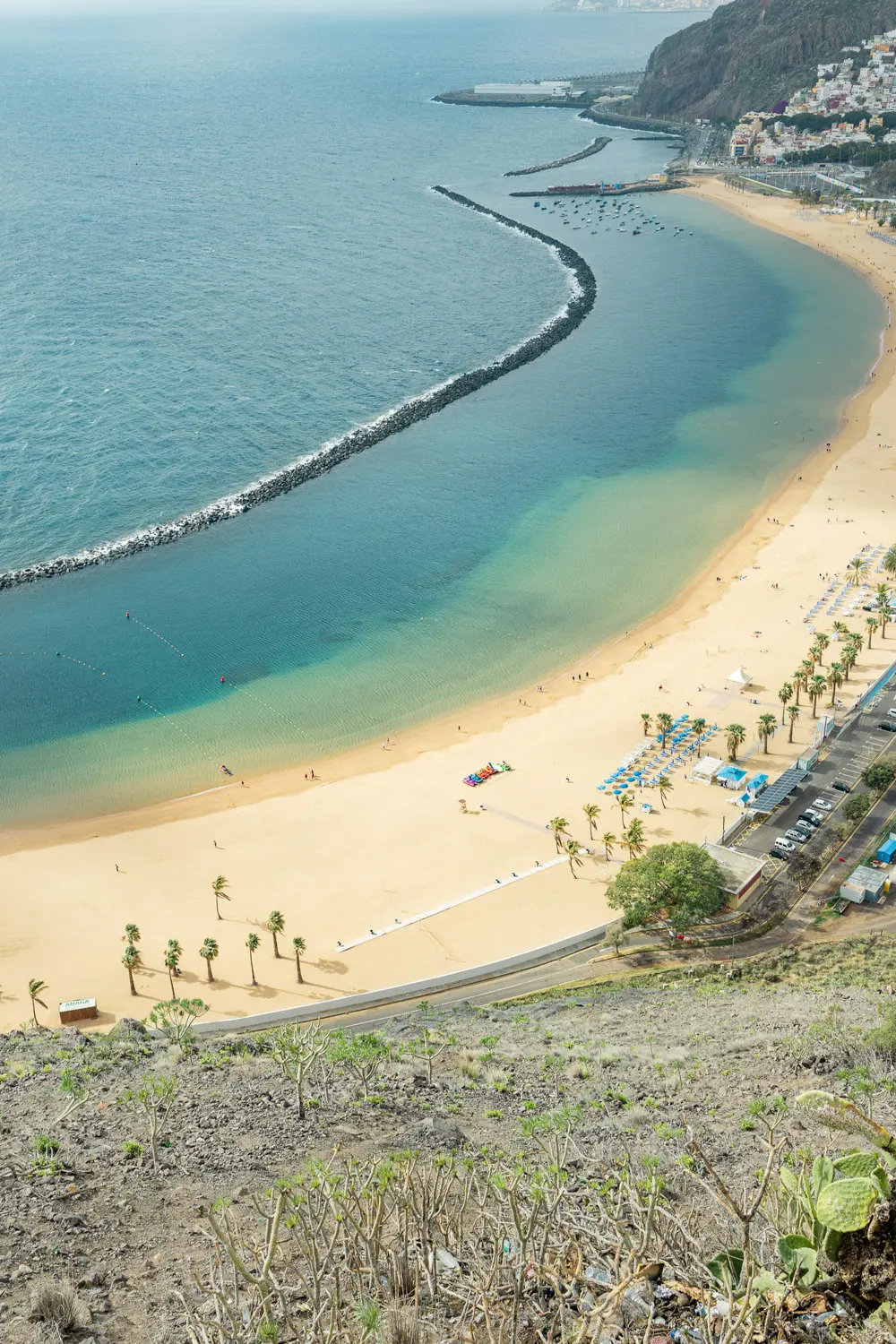 THINGS TO DO AND SEE IN SANTA CRUZ DE TENERIFE - LAS TERESITAS BEACH