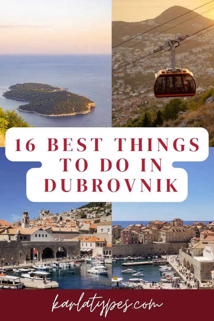 things to do in dubrovnik