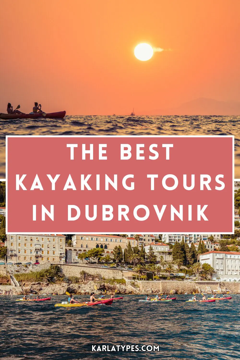 kayaking in dubrovnik