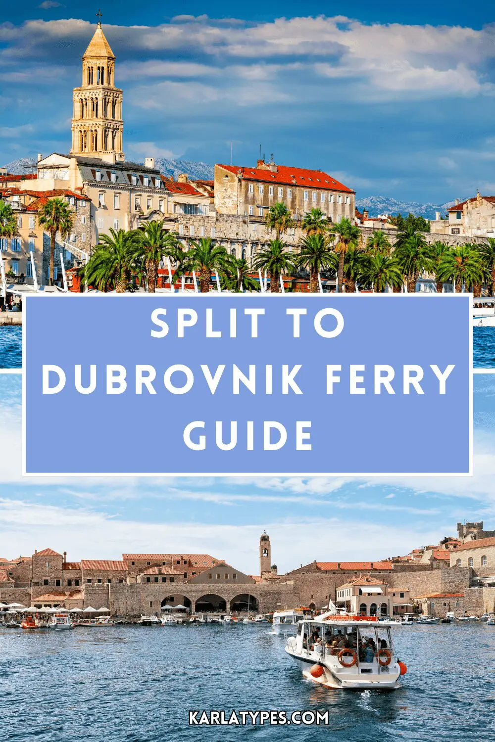 SPLIT TO DUBROVNIK FERRY