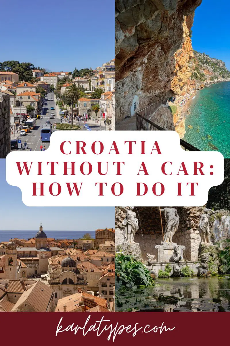 croatia without a car 