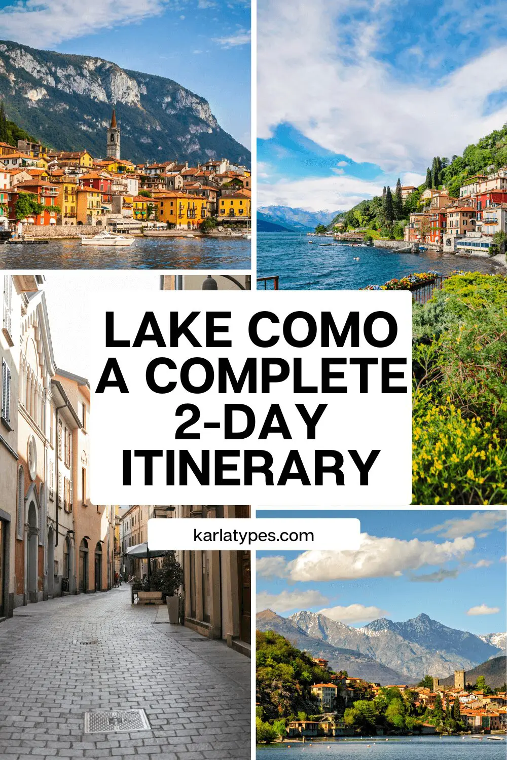 lake Como 2-day itinerary