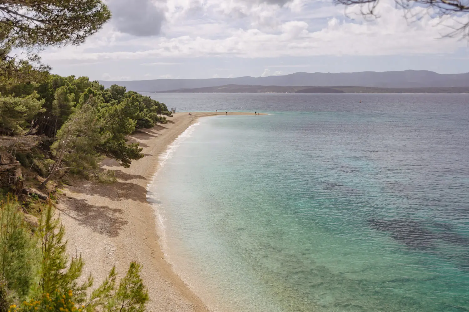 amazing beach on brac