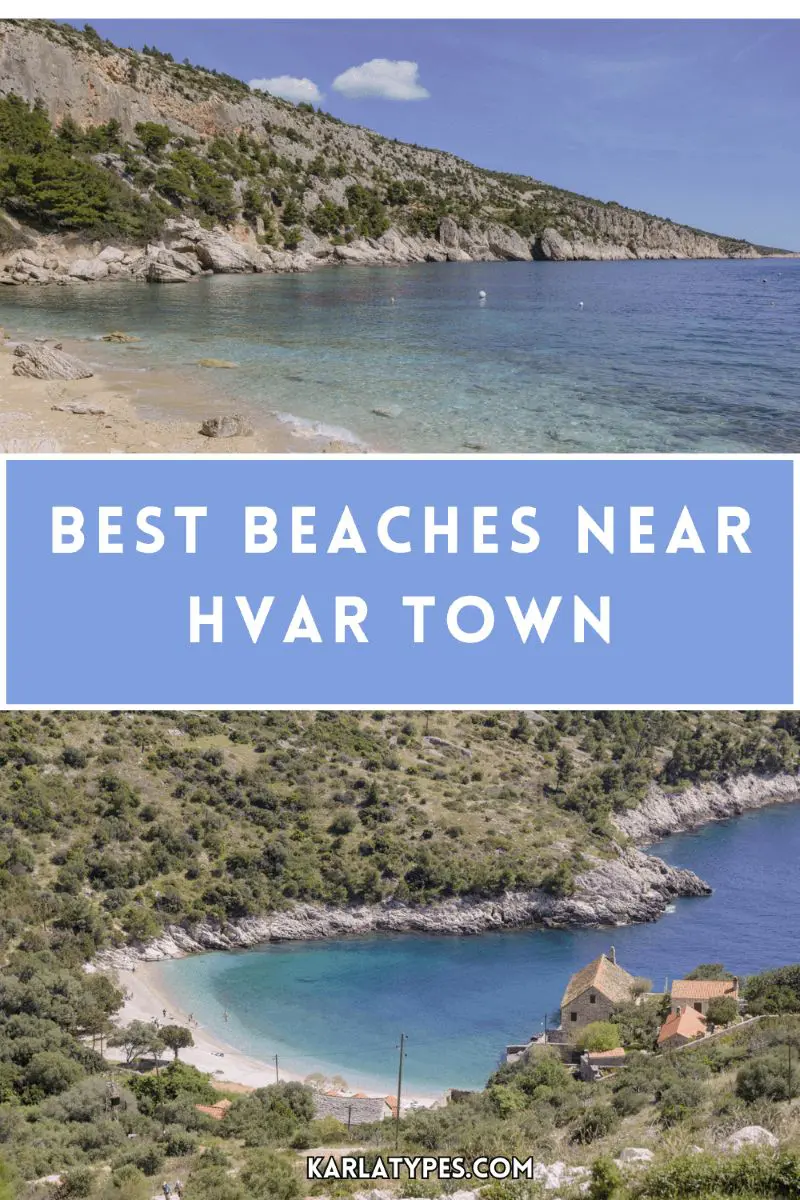 best beaches in hvar