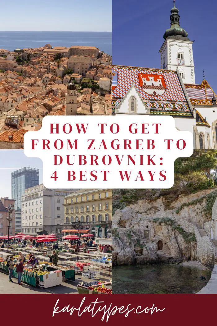  Zagreb to Dubrovnik 