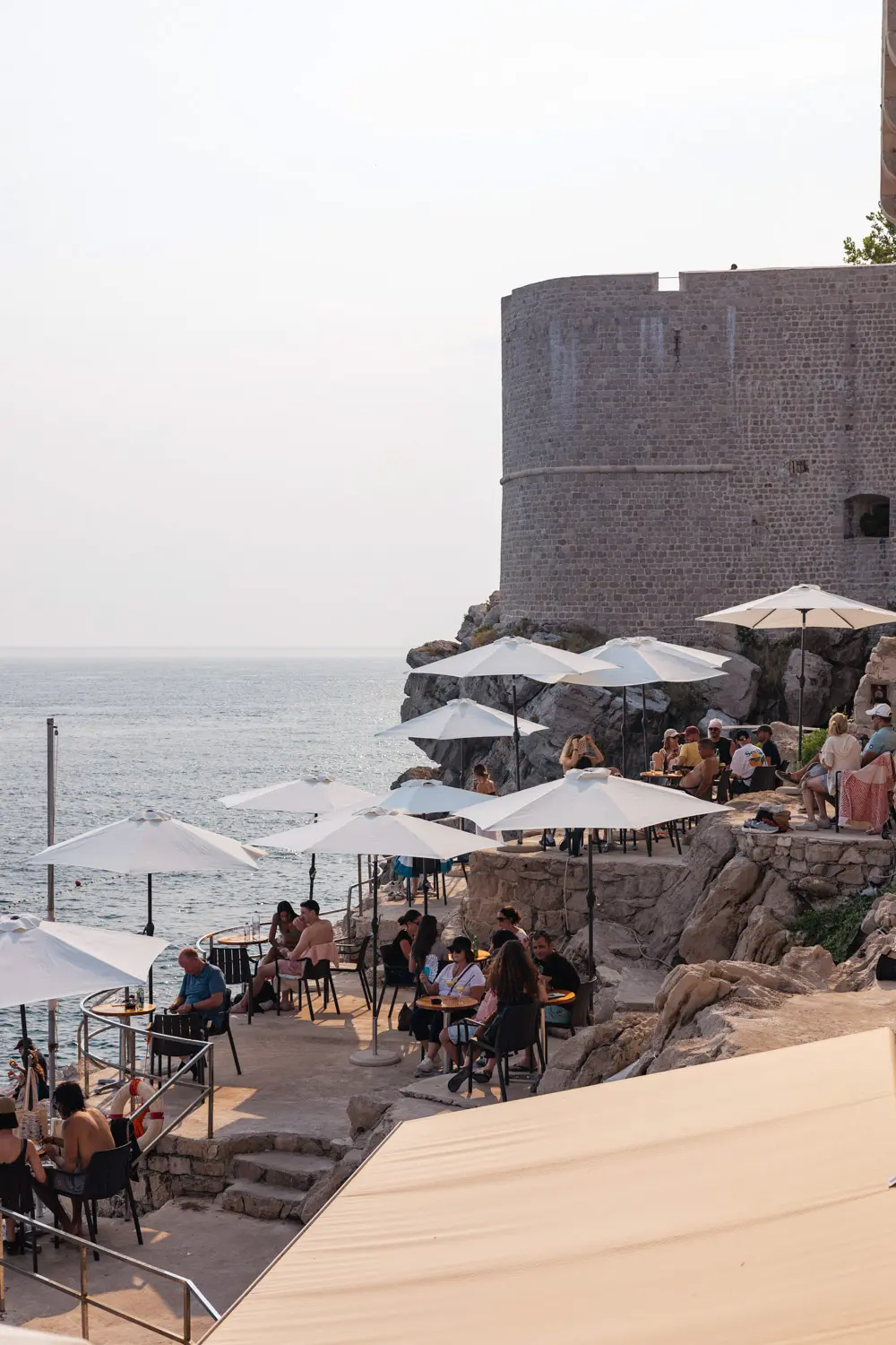 cliff jumping in dubrovnik