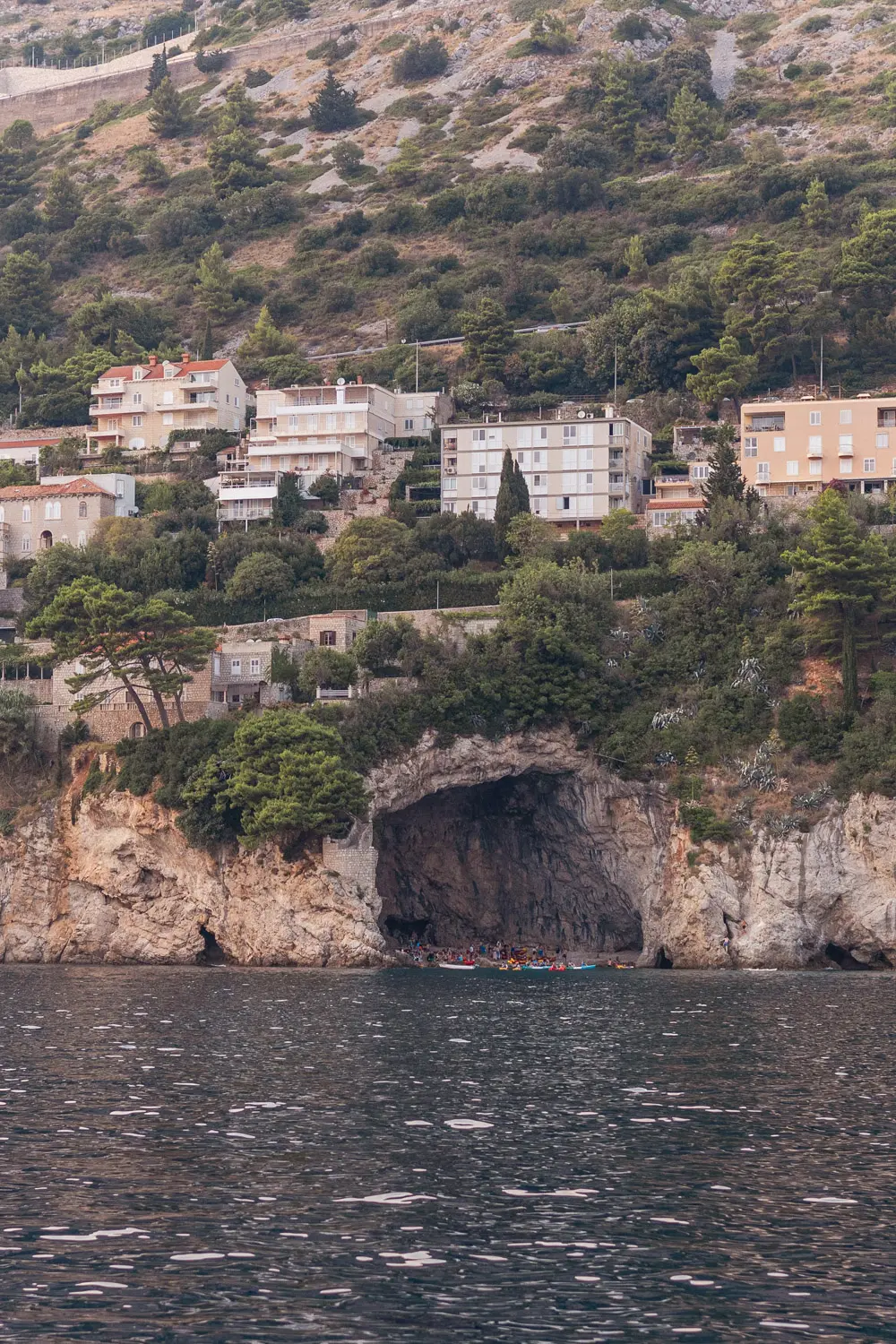 cliff jumping in dubrovnik