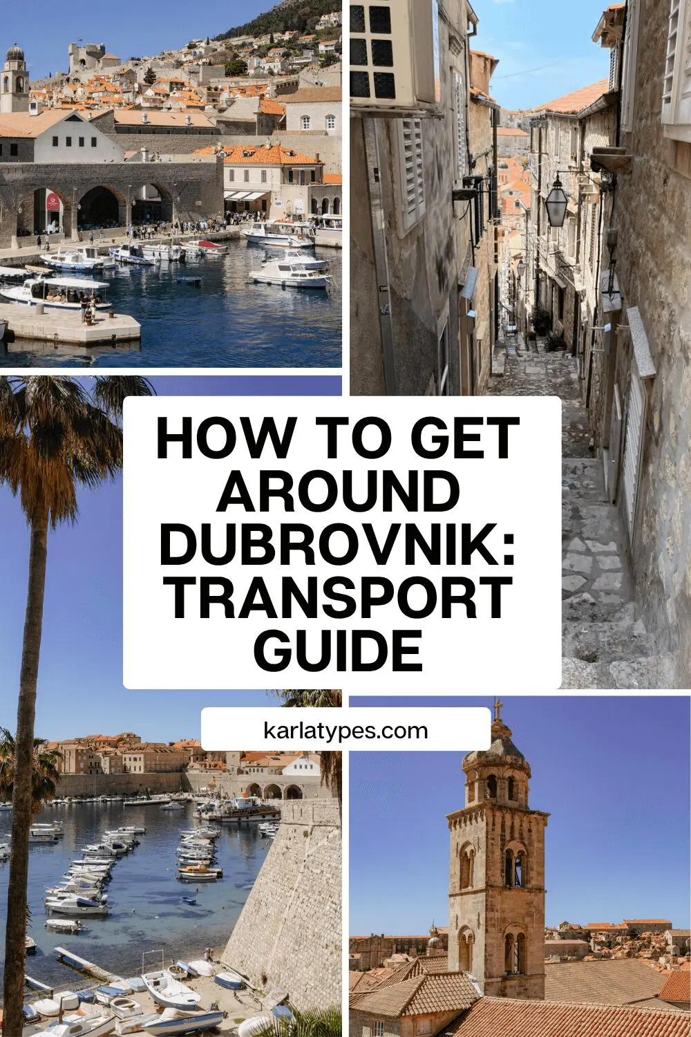 how to get around dubrovnik