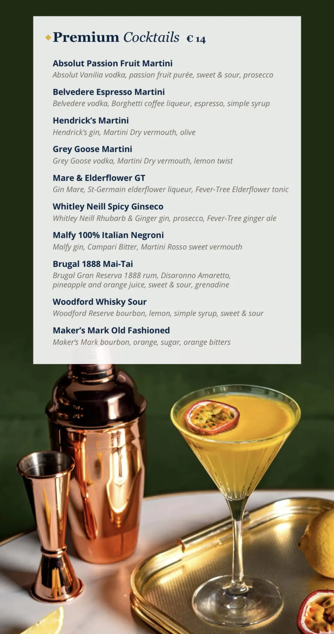 msc drinks packages