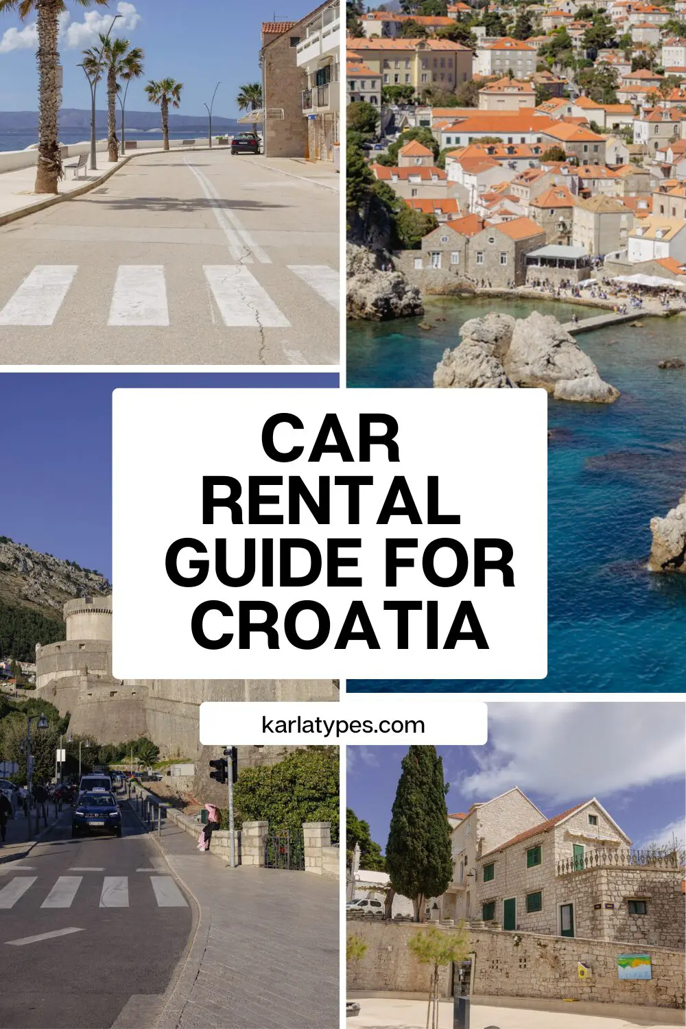 renting a car in croatia