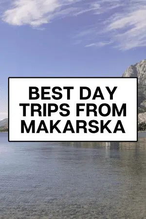 day trips from makarska