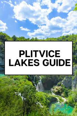 plitvice lakes guide