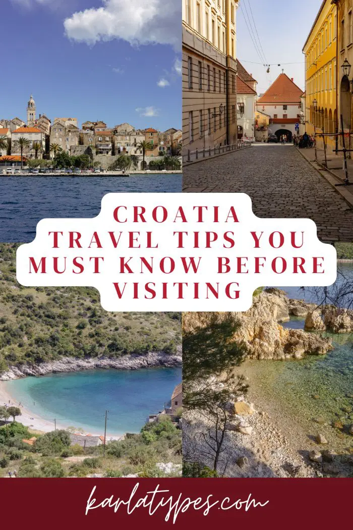 croatia travel tips guide