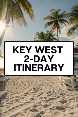 key west 2 day itinerary