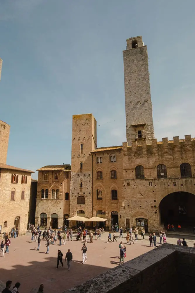 Piazza del Duomo San GImignano