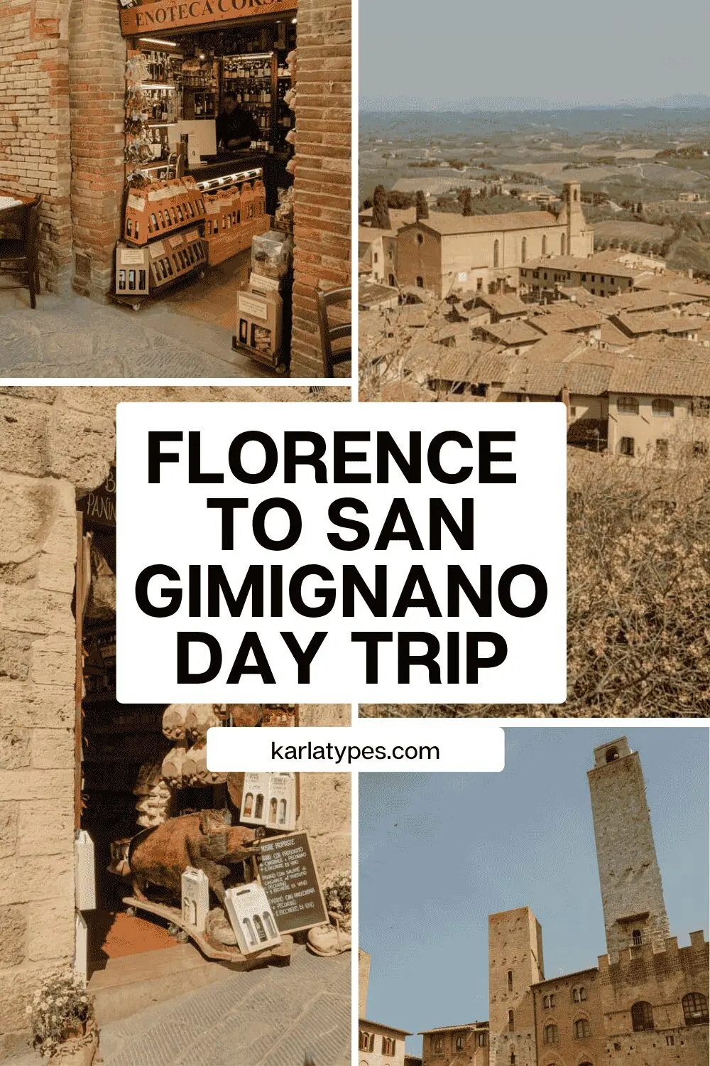 Florence to San Gimignano day trip